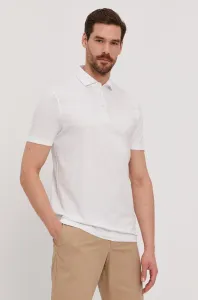 Polo tričko Strellson biela farba