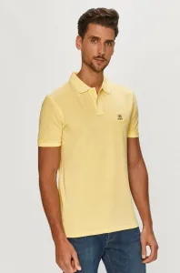 Polo tričko Strellson žltá farba