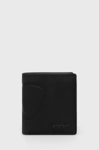 Kožená peňaženka Strellson pánska, čierna farba, 4010000047.900