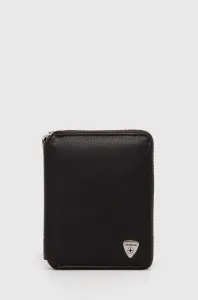 Kožená peňaženka Strellson pánska, hnedá farba