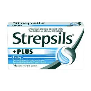 STREPSILS Plus 24 tvrdých pastiliek