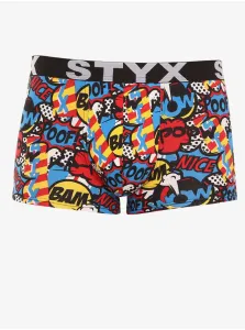 Boxerky pre mužov STYX - červená, modrá, čierna, žltá