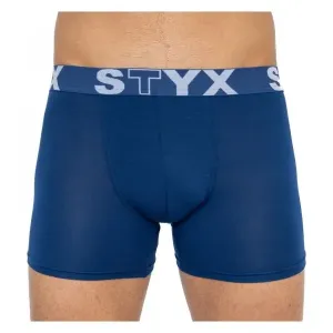 Styx MEN'S BOXERS LONG SPORTS RUBBER Pánske boxerky, modrá, veľkosť #6204893