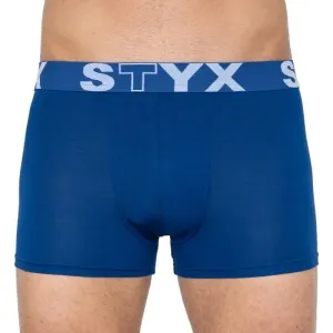 Styx MEN'S BOXERS SPORTS RUBBER Pánske boxerky, modrá, veľkosť #6206136