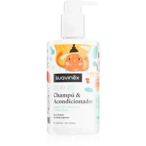 Suavinex Kids Shampoo & Conditioner šampón a kondicionér 2 v1 pre deti 3 y+ 300 ml