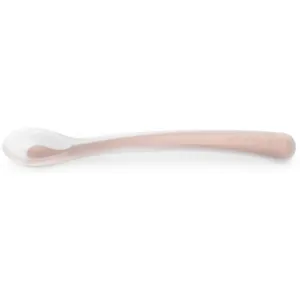 Suavinex Colour Essence Silicone Spoon lyžička 4 m+ Marshmallow Nude 1 ks