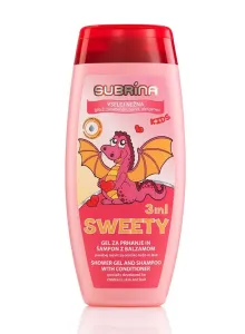 Subrína Sweety 3in1 - Detský sprchový gél a šampón s kondicionérom 250ml