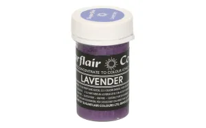 Gelová farba pastelová Lavender - Sugarflair Colours