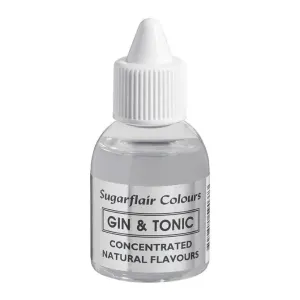 Sugarflair Colours 100 % Prírodná potravinárska esencia - Gin Tonic 30 ml