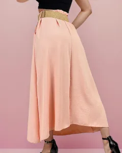 Royalfashion Dámska midi sukňa s opaskom #9305271
