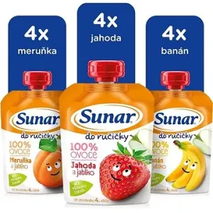 Sunar Do ručičky ovocná kapsička mix príchutí 12× 100 g