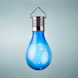 SUNLIGHT Solárna žiarovka k zaveseniu - modrá