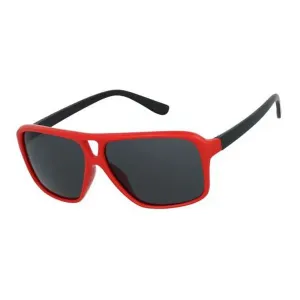 Červeno-čierne detské slnečné okuliare "Player"