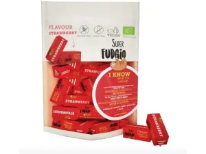 Super Fudgio Vegánske karamelky - jahoda BIO 150 g #1557874