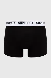 Boxerky Superdry pánske, čierna farba #223323