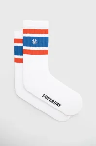 Ponožky Superdry pánske, biela farba #6489679