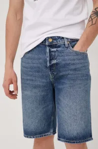 Rifľové krátke nohavice Superdry pánske, #7789787