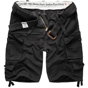 Krátke nohavice RAW VINTAGE SURPLUS® Division Shorts - čierne (Farba: Čierna, Veľkosť: 3XL)
