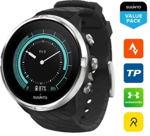 Suunto 9 Multišportové GPS hodinky, čierna, veľkosť