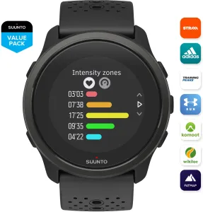 Suunto 5 PEAK Športové hodinky, čierna, veľkosť