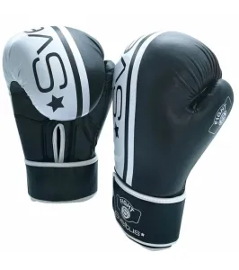 Sveltus Challenger Boxing Gloves Black/White 12 oz