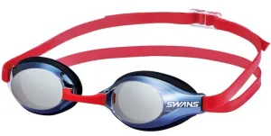 Plavecké okuliare swans sr-3m červeno/strieborná