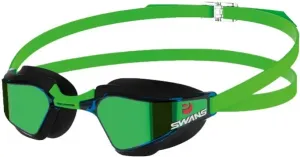 Plavecké okuliare swans sr-72m mit paf čierna/zelená