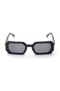 Slnečné okuliare Swarovski dámske, čierna farba #6490009