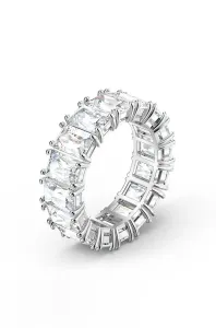 Swarovski Luxusné trblietavý prsteň Vittore 5572699 52 mm