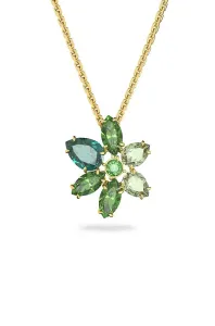 Swarovski Štýlový pozlátený náhrdelník s kryštálmi Gema 5658399