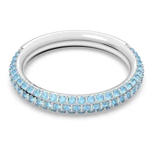 Swarovski Nádherný prsteň s modrými kryštálmi Swarovski Stone 5642903 50 mm