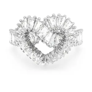 Swarovski Romantický prsteň so srdiečkom Cupidon 5648291 60 mm