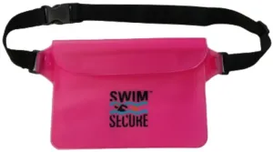 Plavecká taštička swim secure waterproof bum bag ružová