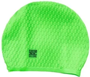 Plavecká čiapka swim secure bubble swim hat zelená