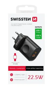 Adaptér USB SWISSTEN 1x USB 1x USB-C a Apple Watch 22045520