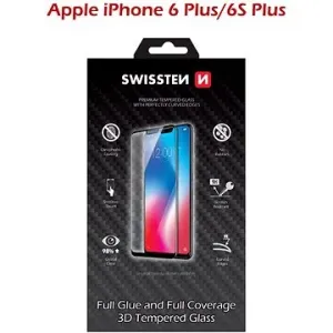 Swissten 3D Full Glue pre iPhone 6 Plus/ 6S Plus biele
