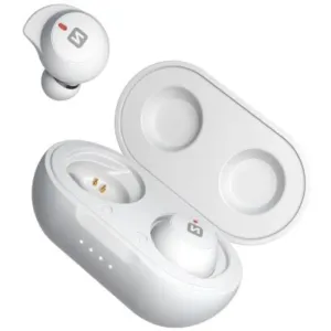 Bluetooth slúchadlá Swissten TWS Stonebuds, biele 54100100