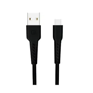 Swissten dátový kábel USB-C 1 m čierny