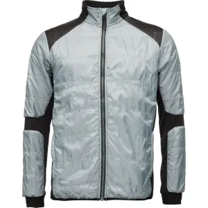 Swix MAYEN JKT M Pánska univerzálna zateplená bunda, strieborná, veľkosť #8637551