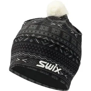 Swix TISTA Elegantná a hrejivá čiapka, čierna, veľkosť #428242