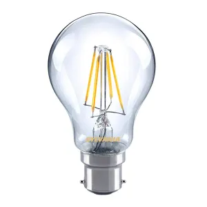 LED žiarovka B22 A60 filamentová 4,5W 827, číra #4651701
