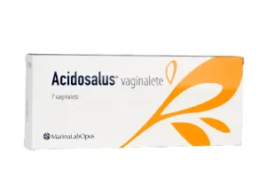 ACIDOSALUS vaginalete vaginálne čapíky 1x7 ks #133256