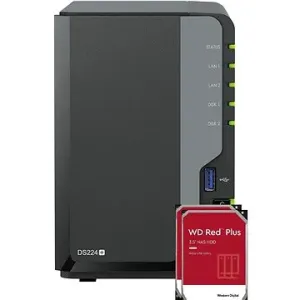 Synology DS224+ 2× 2 TB RED Plus