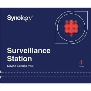 Synology NAS 4 licencia na ďalšie IP kamery do Surveillance Station
