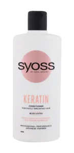 Syoss Keratin Conditioner 440 ml kondicionér pre ženy na šedivé vlasy; na lámavé vlasy