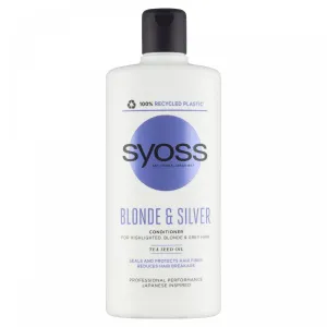 Syoss Blonde & Silver Conditioner 440 ml kondicionér pre ženy na blond vlasy; na suché vlasy