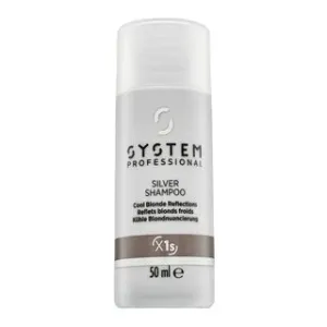 System Professional Silver Shampoo šampón pre platinovo blond a šedivé vlasy 50 ml