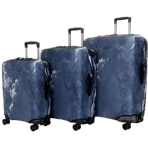 T-class® Súprava 3 obalov na kufre sivá