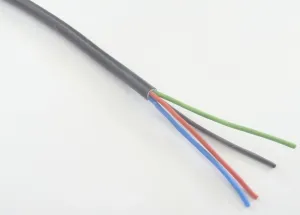 T-LED Kábel RGB štvoržilový guľatý Priemer: 4x 0,5 mm² čierny 111112