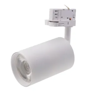T-LED Biely lištový LED reflektor 33W 3F Farba svetla: Denná biela 105721